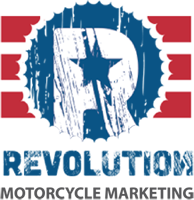 Revolution Motorcycle Marketing Logo
