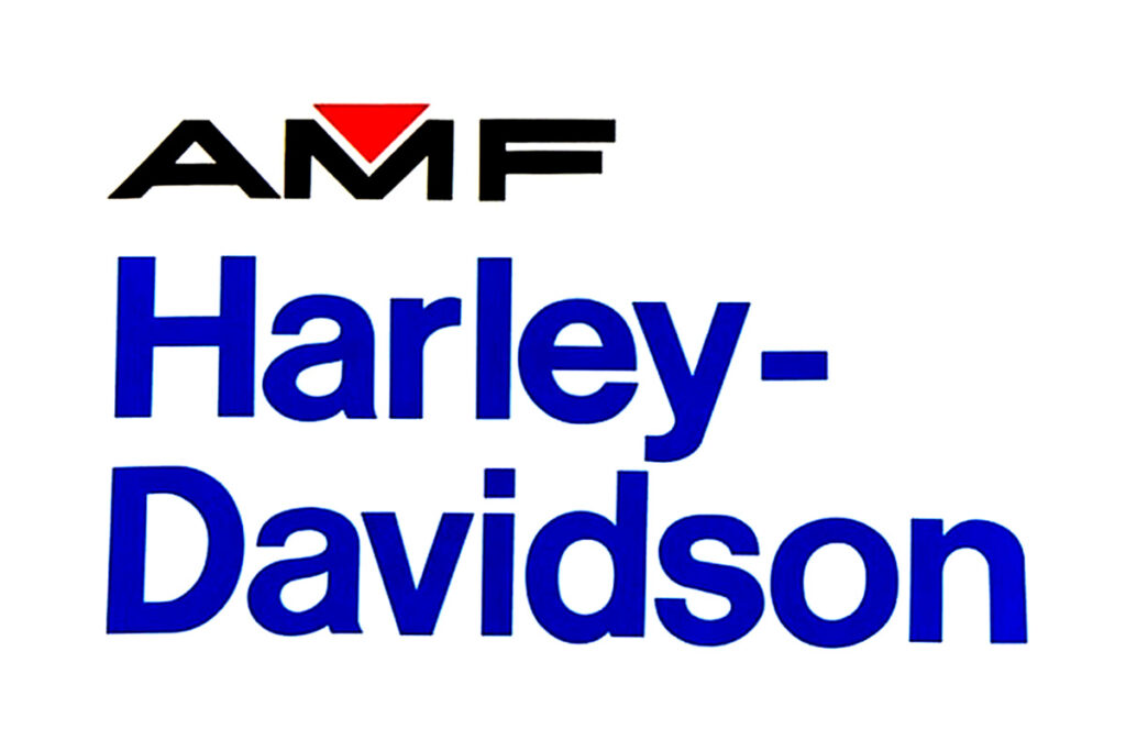 AMF Harley-Davidson 1970s Logo Before Buyback